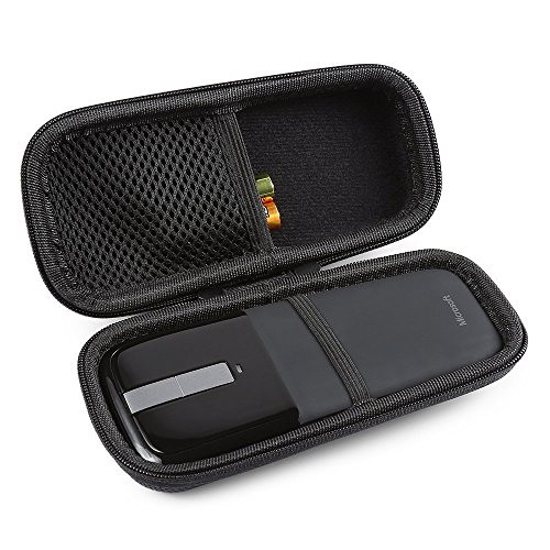 Poschell Hard EVA Travel Protective Carrying Case for Microsoft Arc Touch Mouse Black