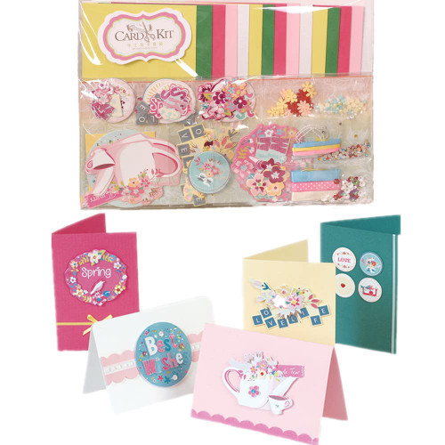 Diy Handmade Greeting Card Includes 15 Blank Cards,Envelops and Decorations Handmade Paper Making Supplies Kit for All Occasions Teachers Day Birthday Wedding Chrismas Thanksgiving Thank You Cards 11