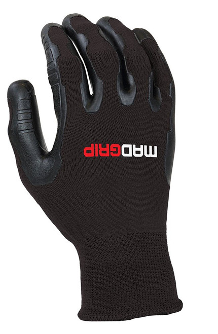 MadGrip PPUBLKRS Pro Palm Utility Gloves Black, Small