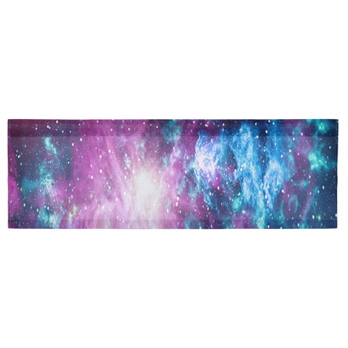 Augenstern Window Topper Curtain Galaxy-Space-Beauty-Universe 54x18 inch Valance Short Curtain for Kitchen Windows/Bathroom/Living Room/Bedroom