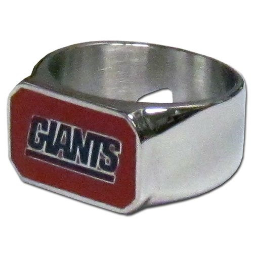 NFL New York Giants Steel Bottle Opener, Ring Size 12