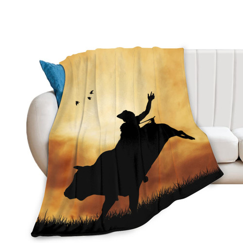 Rodeo Western Cowboy Soft Throw Blanket All Season Microplush Thick Warm Blankets Tufted Fuzzy Flannel Throws Blanket for Bed Sofa Couch 80"x60" Rodeo Western Cowboy Soft Throw Blanket All Season Microplush Thick Warm Blankets Tufted Fuzzy Flannel Throws Blanket for Bed Sofa Couch 80"x60"