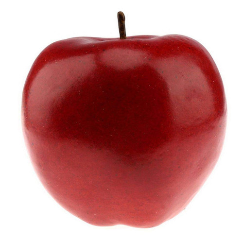 Gresorth 1pc Artificial Large Size Dark Red Apple Fake Fruit Lifelike Decoration for Home Kitchen Table Party Christmas Display - 16 cm Gresorth 1pc Artificial Large Size Dark Red Apple Fake Fruit Lifelike Decoration for Home Kitchen Table Party Christmas Display - 16 cm