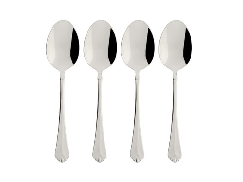 Oneida Juilliard Fine Flatware Dinner Spoons, 0.50 LB, Metallic