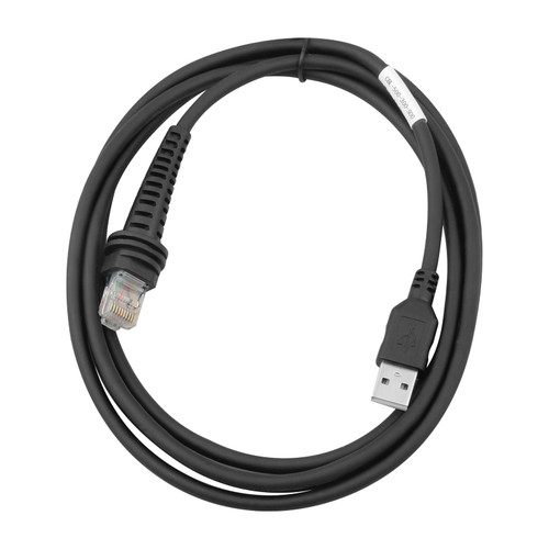USB Barcode Scanner Cable, 2 Meters Straight RJ45 to USB Port Scanner Cord for Honeywell 1990iXR 1470g 1200G 1500G Barcode Scanner (2M / 6FT Flatted USB Port)