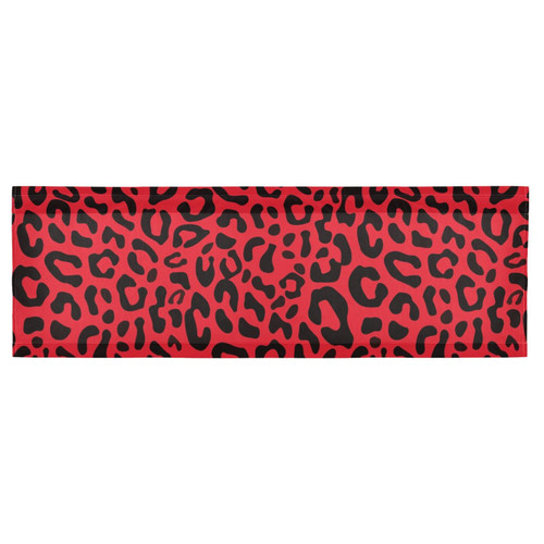Augenstern Window Topper Curtain Red-Leopard-Hipster 54x18 inch Valance Short Curtain for Kitchen Windows/Bathroom/Living Room/Bedroom Augenstern Window Topper Curtain Red-Leopard-Hipster 54x18 inch Valance Short Curtain for Kitchen Windows/Bathroom/Living Room/Bedroom