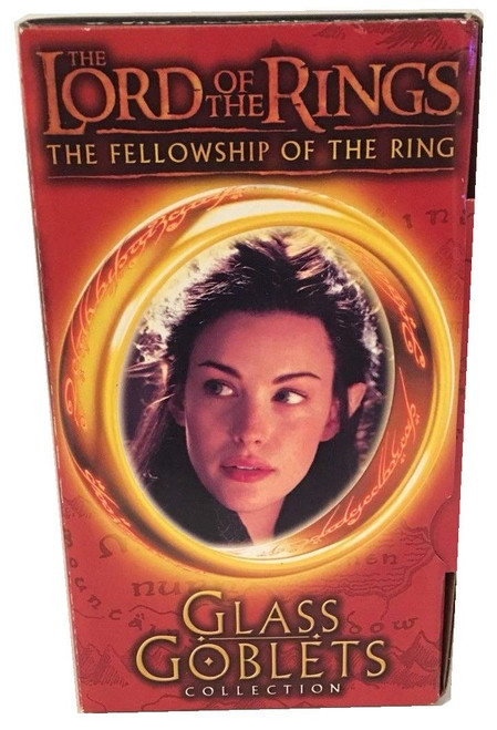 The Lord of The Rings "The Fellowship of The Ring" Arwen the Elf Glass Goblet The Lord of The Rings "The Fellowship of The Ring" Arwen the Elf Glass Goblet