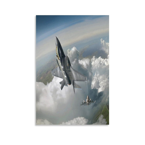 MLXFCGA F-35 Fighter Jet Painting Poster Wall Art Paintings Canvas Wall Decor Home Decor Living Room Decor Aesthetic 20x30inch(50x75cm) Unframe-Style MLXFCGA F-35 Fighter Jet Painting Poster Wall Art Paintings Canvas Wall Decor Home Decor Living Room Decor Aesthetic 20x30inch(50x75cm) Unframe-Style