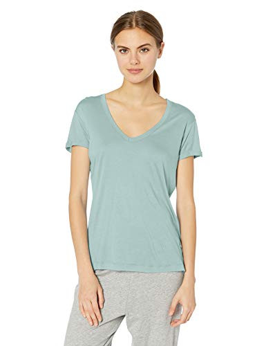 PJ Salvage Women's Lounge Short Sleeve Tee, Seafoam X-Small