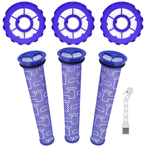 Artraise Filter Kits for Dyson DC40 Filter Replacement,3 pcs HEPA Post-Motor Filter & 3pcs Pre-Motor Filter,Compare to Dyson DC40 Vacuums Replaces Part # 923587-02 & 922676-01