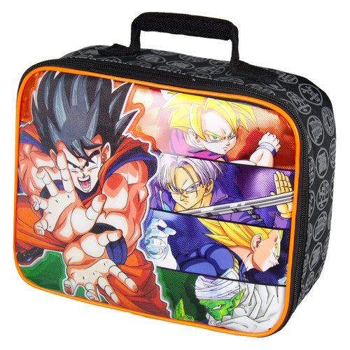 Dragon Ball Z Lunch Box 5 Character Panel Goku Kamehameha Lunch Bag Tote Dragon Ball Z Lunch Box 5 Character Panel Goku Kamehameha Lunch Bag Tote