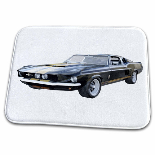 3dRose Boehm Graphics Car - 1967 Gold and Black Sports Car - Dish Drying Mats (ddm-274604-1) 3dRose Boehm Graphics Car - 1967 Gold and Black Sports Car - Dish Drying Mats (ddm-274604-1)