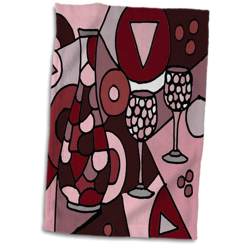 3dRose Christmas Tree Close Up Rocks Waves - Towels (twl-196133-1)