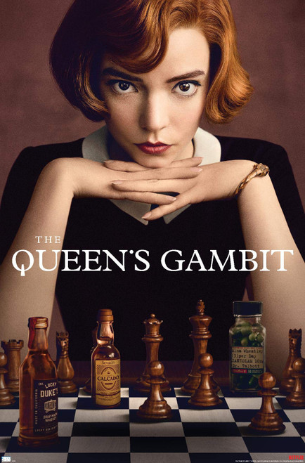 Trends International Netflix The Queen's Gambit-Key Art Wall Poster, 22.375 in x 34 in, Unframed Version
