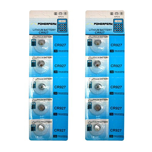 Basicest Lithium Button Cell Battery 3V CR927 2-Pack