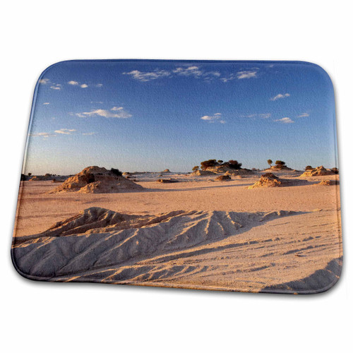 3dRose Desert Walls of China Formations, Mungo NP, Australia-AU01... - Dish Drying Mats (ddm-71494-1)
