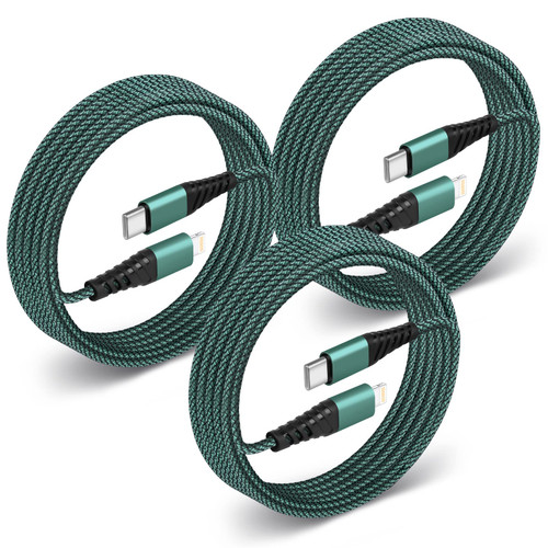 Fast iPhone Charger Cord,iPhone Charging Cable [Apple MFi Certified] 3Pack USBC to Lightning Cable for iPhone 6FT,Quick iPhone Charger Cable for iPhone 14/14 Plus/13/13 Pro/12 MiNi/11/XS/XR/SE,AirPods
