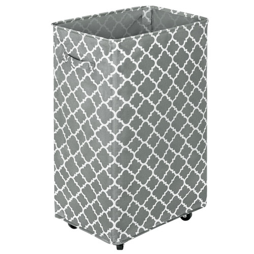 WOWLIVE Large Rolling Laundry Basket Wheels 90L Collapsible Tall Laundry Hamper Handle Foldable Dirty Clothing laundry storage organizer Fold up Rectangular Hampers for Laundry Dorm Room (Grey3) WOWLIVE Large Rolling Laundry Basket Wheels 90L Collapsible Tall Laundry Hamper Handle Foldable Dirty Clothing laundry storage organizer Fold up Rectangular Hampers for Laundry Dorm Room (Grey3)
