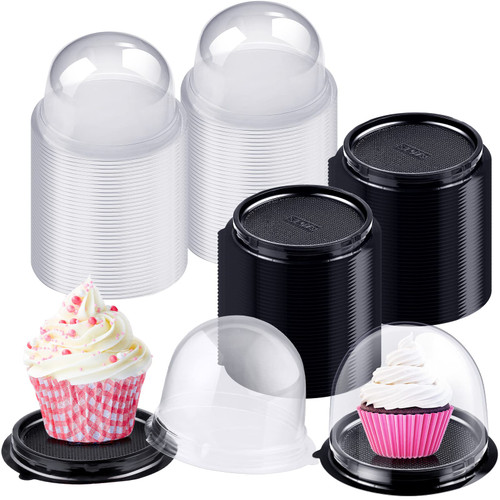 50 Pieces Cupcake Container Individual Clear Single Cupcake Boxes Plastic Cupcake Holder Individual Cupcake Bags Cupcake Cups with Lids Dome for Wedding Display Muffin Cake Party Disposable Cookies 50 Pieces Cupcake Container Individual Clear Single Cupcake Boxes Plastic Cupcake Holder Individual Cupcake Bags Cupcake Cups with Lids Dome for Wedding Display Muffin Cake Party Disposable Cookies