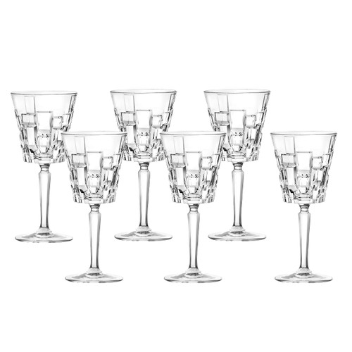 Lorren Home Trends Etna Set of 6 White Wine Goblets