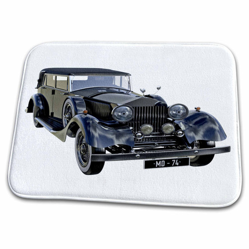 3dRose Boehm Graphics Car - Elegant Classic Car in Black - Dish Drying Mats (ddm-282267-1) 3dRose Boehm Graphics Car - Elegant Classic Car in Black - Dish Drying Mats (ddm-282267-1)