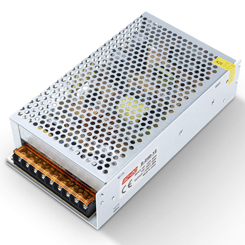 Juyace 12V 20A 240W Power Supply Adapter Transformer for LED Strip Light AC 100V/240V to DC 12V