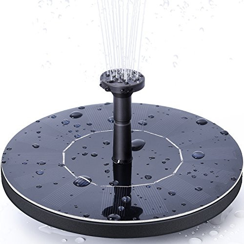 Ankway Solar Bird Bath Fountain Pump, 1.4W Free Standing Solar Fountain Water Pumps Panel Kit Outdoor Birdbath Watering Submersible Pump for Garden and Patio Ankway Solar Bird Bath Fountain Pump, 1.4W Free Standing Solar Fountain Water Pumps Panel Kit Outdoor Birdbath Watering Submersible Pump for Garden and Patio