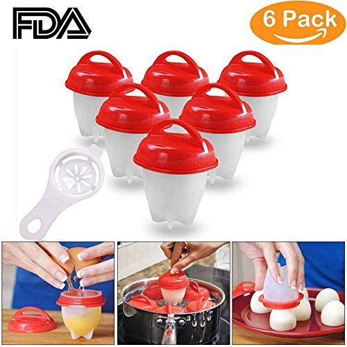 Egg-eze Egg Cooker, Hard Boiled Egg Cooker As Seen on TV, Non Stick Silicone Egg Cooker, Hard Boiled Egg Cooker Without the Shell, Egg Poacher Egg-eze Egg Cooker, Hard Boiled Egg Cooker As Seen on TV, Non Stick Silicone Egg Cooker, Hard Boiled Egg Cooker Without the Shell, Egg Poacher
