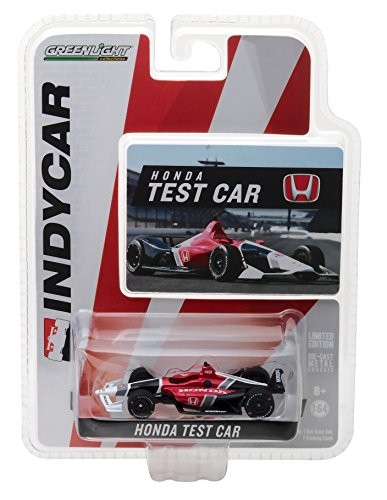 GREENLIGHT 10812 2018 Honda Dallara Universal Aero Kit Test Indy Car Diecast 1:64