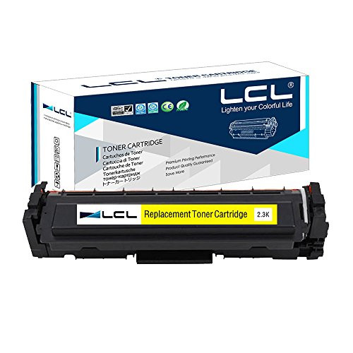 LCL Compatible Toner Cartridge Replacement for HP 410A CF412A (1-Pack Yellow)