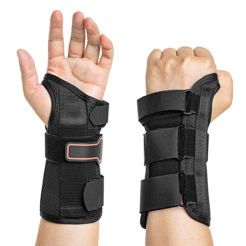 Wrist Brace for Carpal Tunnel Relief,Carpal Tunnel Wrist Brace Night Support for Tendonitis, Arthritis, Injuries, Wrist Pain, Sprained (Left-Large)