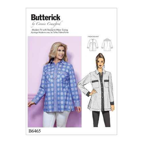McCall Pattern Company B6465MIS Shirt, Miss (XSM-SML-MED-LRG-XLG) McCall Pattern Company B6465MIS Shirt, Miss (XSM-SML-MED-LRG-XLG)
