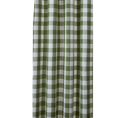 Park Designs Buffalo Check Shower Curtain - Sage