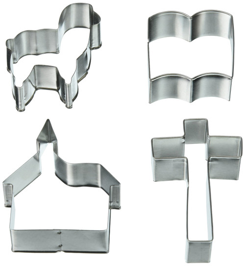 Fox Run Easter Cookie Cutter Set, 4-Piece Fox Run Easter Cookie Cutter Set, 4-Piece