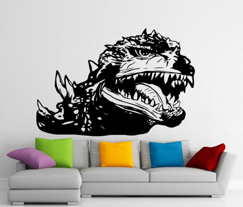 God Zilla Wall Decal Nursery Sign Movie Monster Cinema Theater Decor Children Removable Vinyl Sticker Kids Room Decor Home Wall Art Bedroom Decoration Print Playroom Poster Mural 116z God Zilla Wall Decal Nursery Sign Movie Monster Cinema Theater Decor Children Removable Vinyl Sticker Kids Room Decor Home Wall Art Bedroom Decoration Print Playroom Poster Mural 116z