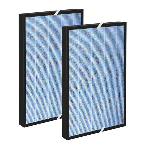 Ganteny MSA3 MSA3S True HEPA Filter Replacement Compatible with MSA3 MSA3S Membrane Solutions 3-in-1 Air Purifier, 2 Pack