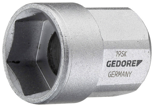 GEDORE 19 SK 19 Socket 1/2" Short 19 mm