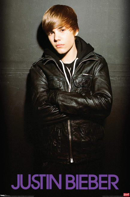 Trends International Justin Bieber - Love Wall Poster, 22.375" x 34", Premium Unframed Version