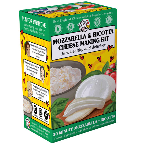 Mozzarella and Ricotta Cheese Making Kit Mozzarella and Ricotta Cheese Making Kit