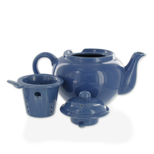 Amsterdam 2 Cup Infuser Teapot - Cadet Blue