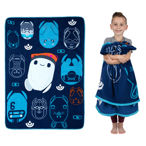 Franco Kids Bedding Super Soft Micro Raschel Blanket, 62 in x 90 in, Ron's Gone Wrong