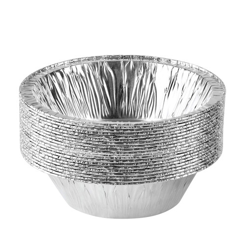 PLASTICPRO 6'' Inch Round Tin Foil Cake Pans Disposable Aluminum, Freezer & Oven Safe - For Baking, Cooking, Storage, Roasting, & Reheating, Pack of 20 PLASTICPRO 6'' Inch Round Tin Foil Cake Pans Disposable Aluminum, Freezer & Oven Safe - For Baking, Cooking, Storage, Roasting, & Reheating, Pack of 20