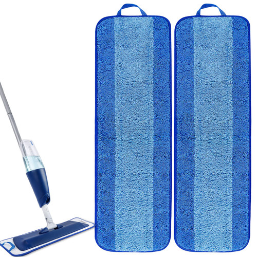 KEEPOW 2 Pack Bona Microfiber Cleaning Pad, Mop Replacement Pads for Bona Hardwood Floor Cleaner/Bona Hard Surface Floor Cleaners, Washable Dusting Refill for Bona Premium Spray Mop KEEPOW 2 Pack Bona Microfiber Cleaning Pad, Mop Replacement Pads for Bona Hardwood Floor Cleaner/Bona Hard Surface Floor Cleaners, Washable Dusting Refill for Bona Premium Spray Mop