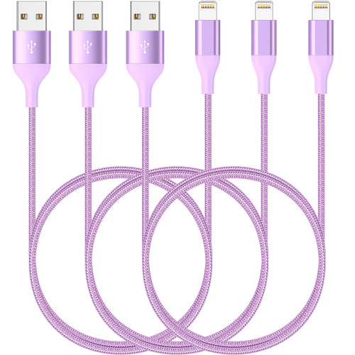 Apple MFi Certified USB to Lightning Cable Charger iPhone 3Pack 6FT Nylon Kawaii Braided Apple Charging Cord for iPhone14 13 12 11 Pro Max XR XS X 8 7 6 Plus SE iPad iPod Apple MFi Certified USB to Lightning Cable Charger iPhone 3Pack 6FT Nylon Kawaii Braided Apple Charging Cord for iPhone14 13 12 11 Pro Max XR XS X 8 7 6 Plus SE iPad iPod