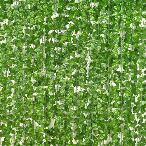 Dolicer 30 Strands 210Ft Fake Vines for Bedroom, Artificial Ivy Garlands with Fake Leaves, Fake Ivy Vines Greenery Garlands, Hanging Vines Fake Plants for Wall Decor Wedding Room Party Aesthetic Dolicer 30 Strands 210Ft Fake Vines for Bedroom, Artificial Ivy Garlands with Fake Leaves, Fake Ivy Vines Greenery Garlands, Hanging Vines Fake Plants for Wall Decor Wedding Room Party Aesthetic