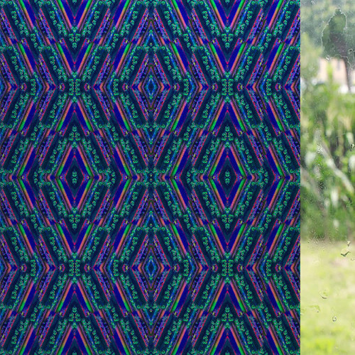 Stained Glass Window Film Privacy Film Decorative Window Film,Window Film Privacy Film Artscape Window Film for Home Office Bathroom Kids Study Room Decor?24" x 36"?