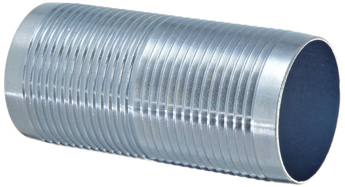 Dixon DM36 Zinc Plated Steel Shank/Water Fitting, Mender, 3" Hose ID Barbed
