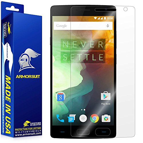 ArmorSuit OnePlus 2 Screen Protector Max Coverage MilitaryShield Screen Protector for OnePlus 2 - HD Clear Anti-Bubble Film