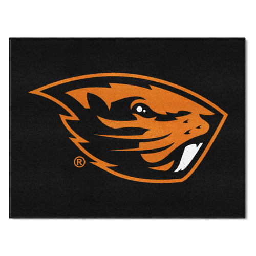 FANMATS 4523 Oregon State Beavers All-Star Rug - 34 in. x 42.5 in. Sports Fan Area Rug, Home Decor Rug and Tailgating Mat