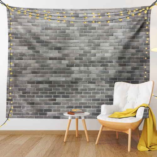 Ambesonne Grey and White Tapestry King Size, Modern Brick Wall Tiles Urban Construction Architecture Building Town Art Picture, Wall Hanging Bedspread Bed Cover Wall Decor, 104" X 88", Grey Ambesonne Grey and White Tapestry King Size, Modern Brick Wall Tiles Urban Construction Architecture Building Town Art Picture, Wall Hanging Bedspread Bed Cover Wall Decor, 104" X 88", Grey